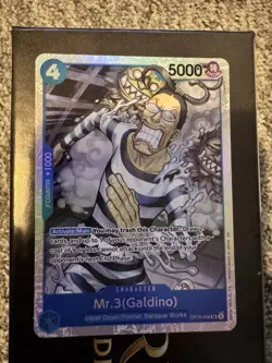 Mr 3 Galdino OP16-056 Special Card Alt Art Memorial Collection EB-01 Mint - Image 1
