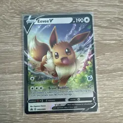 Eevee V - Promo SWSH: Sword & Shield Promo Holo Cards SWSH065 LP-NM - Image 1