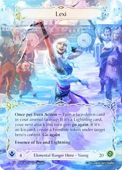 FAB COLD FOIL Lexi - Compendium of Rathe Card # 346 - Image 1