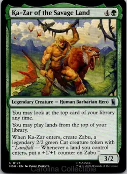 Ka-Zar of the Savage Land 174 Marvel Super Heroes Magic: The Gathering NM - Image 1