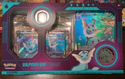 Pokemon TCG Vaporeon VMAX Premium Collection Sword&Shield Eveelutions New/Sealed - Image 1