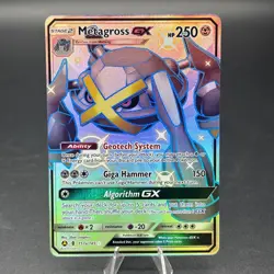 Pokemon TCG Metagross GX 157a/145 Hidden Fates Promo Near Mint - Image 1