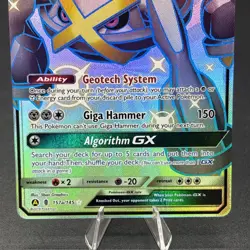 Pokemon TCG Metagross GX 157a/145 Hidden Fates Promo Near Mint - Image 3