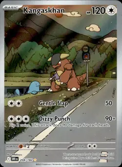 Kangaskhan 204/182 Holo - Pokemon SV10: Destined Rivals - NM - Image 1