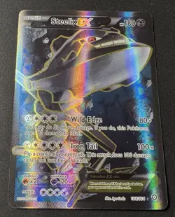 Steelix EX 108/114 Ultra Rare Steam Siege Pokemon Near Mint - Image 1