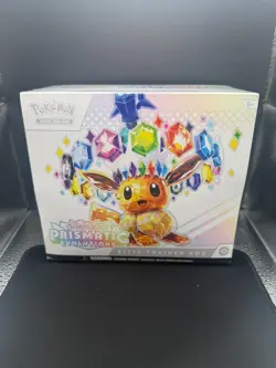 Pokemon TCG Prismatic Evolutions ETB Elite Trainer Box Sealed with Case QC4 - Image 2