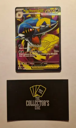 Pokemon TCG Mega Sharpedo Ex 113/094 Me02: Phantasmal Flames - Image 1