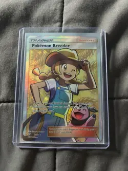 Pokemon TCG Pokemon Breeder XY Evolutions 73/108 Ultra Rare Holo Full Art Eng - Image 1