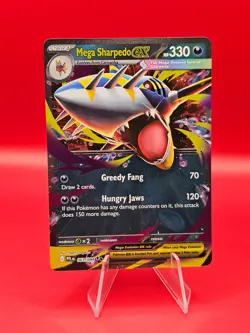 Pokemon TCG Mega Evolution Phantasmal Flames - Mega Sharpedo Ex 061/094 - Image 1