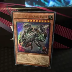 Yugioh Berserkion the Electromagna Warrior SDMY-EN004 Ultra Rare 1st Ed NM - Image 1