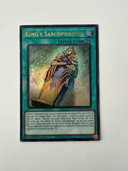Yugioh - King's Sarcophagus - Ultra - 1st - AGOV-EN058 - NM - Image 1