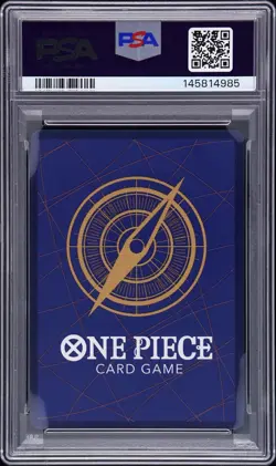 2025 One Piece OP 12 EN Marshall D. Teach 3rd Anniversary Gold #093 PSA 10 - Image 2