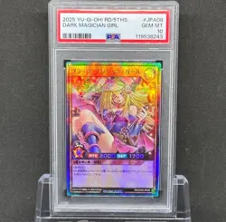 YuGiOh PSA 10 Dark Magician Girl Rush Duel Super Parallel Rare Japan - Image 1