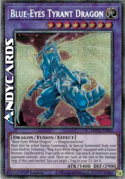 BLUE-EYES TYRANT DRAGON • Rara Starlight • MP25 EN042 • 1Ed • Yugioh! ANDYCARDS - Image 1