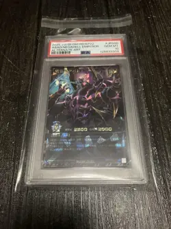 YuGiOh PSA 10 Abadd Over Rush Rare Premium Black Japan Collector Card - Image 1