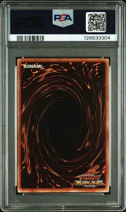 YuGiOh PSA 10 Abadd Over Rush Rare Premium Black Japan Collector Card - Image 4