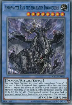 YUGIOH Amorphage Ritual Deck with Dracoverlord Complete 41 - Cards - Image 1