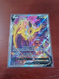 Jolteon V SWSH183 SWSH: Sword & Shield Promo Cards Holo - Image 1