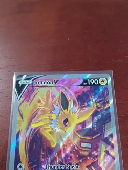 Jolteon V SWSH183 SWSH: Sword & Shield Promo Cards Holo - Image 2