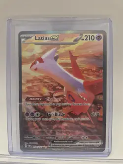 Pokemon Latias EX 239/191 SV08 Surging Sparks SIR Full Art NM/MINT - Image 1