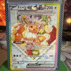POKEMON EEVEE EX SCARLET AND VIOLET BLACK STAR PROMO #174 NM - Image 1