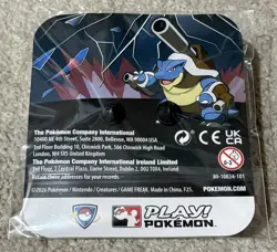 Pokemon International Championship Competitor Mega Blastoise Pin NAIC 2026 - Image 2