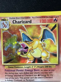 Charizard Holo Rare Base Set 004/102 - Pokemon TCG - Image 2