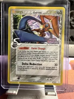 Pokemon TCG Deoxys Delta Species Ex Holon Phantoms Pokemon Promos 4/110 - Image 1