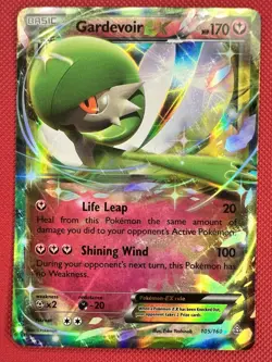 Gardevoir EX 105/160 XY Primal Clash Full Art Ultra Rare LP Pokemon TCG 2015 - Image 1