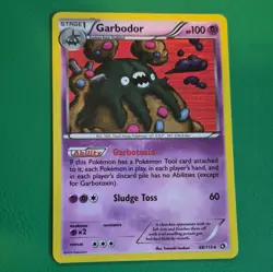 Pokemon TCG Garbodor 68/113 Legendary Treasures Holo Rare English Stage 1 100 - Image 1