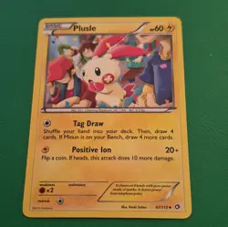 Pokemon TCG Plusle 47/113 Legendary Treasures Regular Uncommon English 60 HP - Image 1