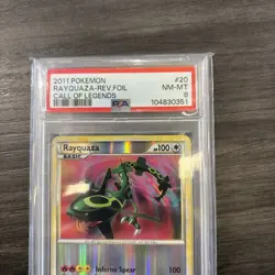 Rayquaza-Reverse Holo Pokemon Call Of Legends 20/95 PSA 8 - Image 3