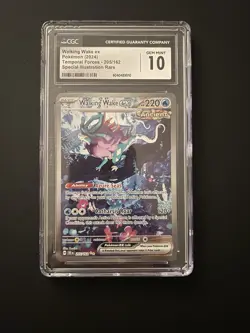 CGC 10 Walking Wake EX 205/162 Pokemon Temporal Forces 2024 English - Image 1