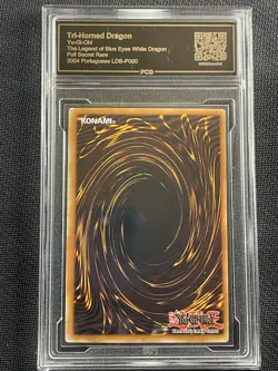 Yu-Gi-Oh Cards PCG 9 Mint Tri-Horned Dragon 1st Ed Legend Of Blue Eyes LDB-P000 - Image 2