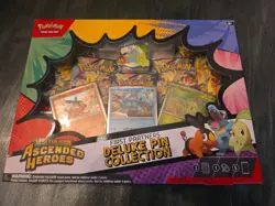Pokemon TCG Ascended Heroes First Partner Deluxe Pin Collection Box Sealed New - Image 1
