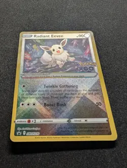 Radiant Eevee | SWSH230 | Pokemon TCG | Near Mint | Sword and Shield - Image 2