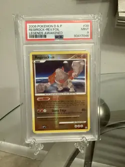 2008 Regirock Reverse Holo - PSA 9 (POP 9) NONE HIGHER - Pokemon Diamond Pearl - Image 1