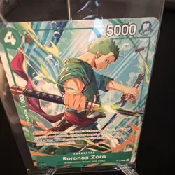 One Piece Roronoa Zoro ENGLISH P-114 C2E2 Promo, Sealed - Image 1