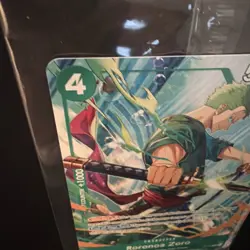One Piece Roronoa Zoro ENGLISH P-114 C2E2 Promo, Sealed - Image 3