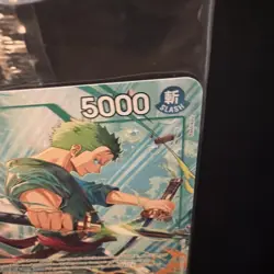 One Piece Roronoa Zoro ENGLISH P-114 C2E2 Promo, Sealed - Image 4