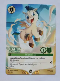 Disney Lorcana Pegasus - Gift for Hercules 5/C2 Challenge Promo Nonfoil Englisch - Image 1