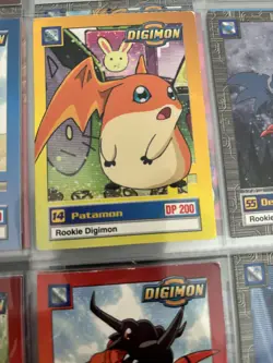 Digimon Card Lot Of 37 In Binder Sheets - Image 2