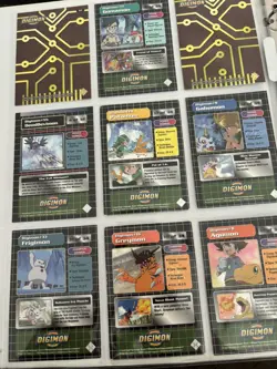 Digimon Card Lot Of 37 In Binder Sheets - Image 4
