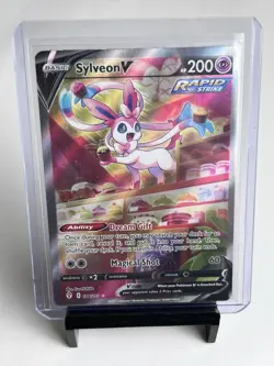 Pokemon Evolving Skies Sylveon V Alternate Full Art Holo Ultra Rare Card 184/203 - Image 1