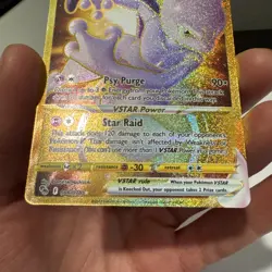 Pokemon Go Mewtwo VSTAR 86/78 Secret Rare TCG Card - NM - Image 4