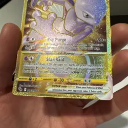 Pokemon Go Mewtwo VSTAR 86/78 Secret Rare TCG Card - NM - Image 5