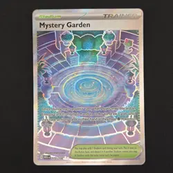 Pokemon TCG Card Mystery Garden 172/132 Me01: Mega Evolution Full Art - NM - Image 1
