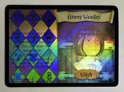 Harry Potter TCG Ginny Weasley Chamber of Secrets Holo Foil Card 25/140 LP - Image 1
