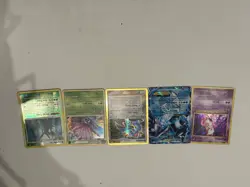 Card Lot 5 Holo Articuno EX Armaldo Delta Species Sceptile Mewtwo - Image 1
