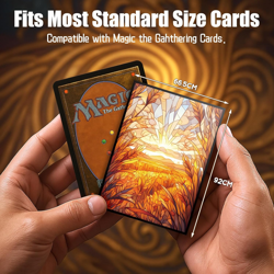 MTG Card Sleeves - Plains- Ultra Clear Front & Matte Finish Back, 100 Count Stan - Image 4